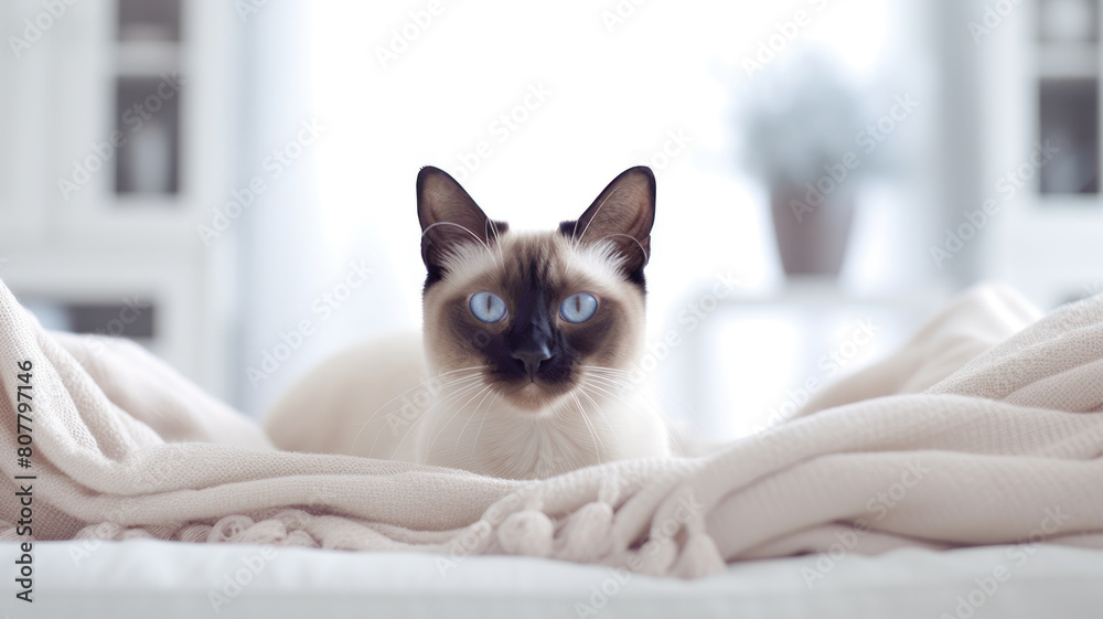 A cat in home A cat in home