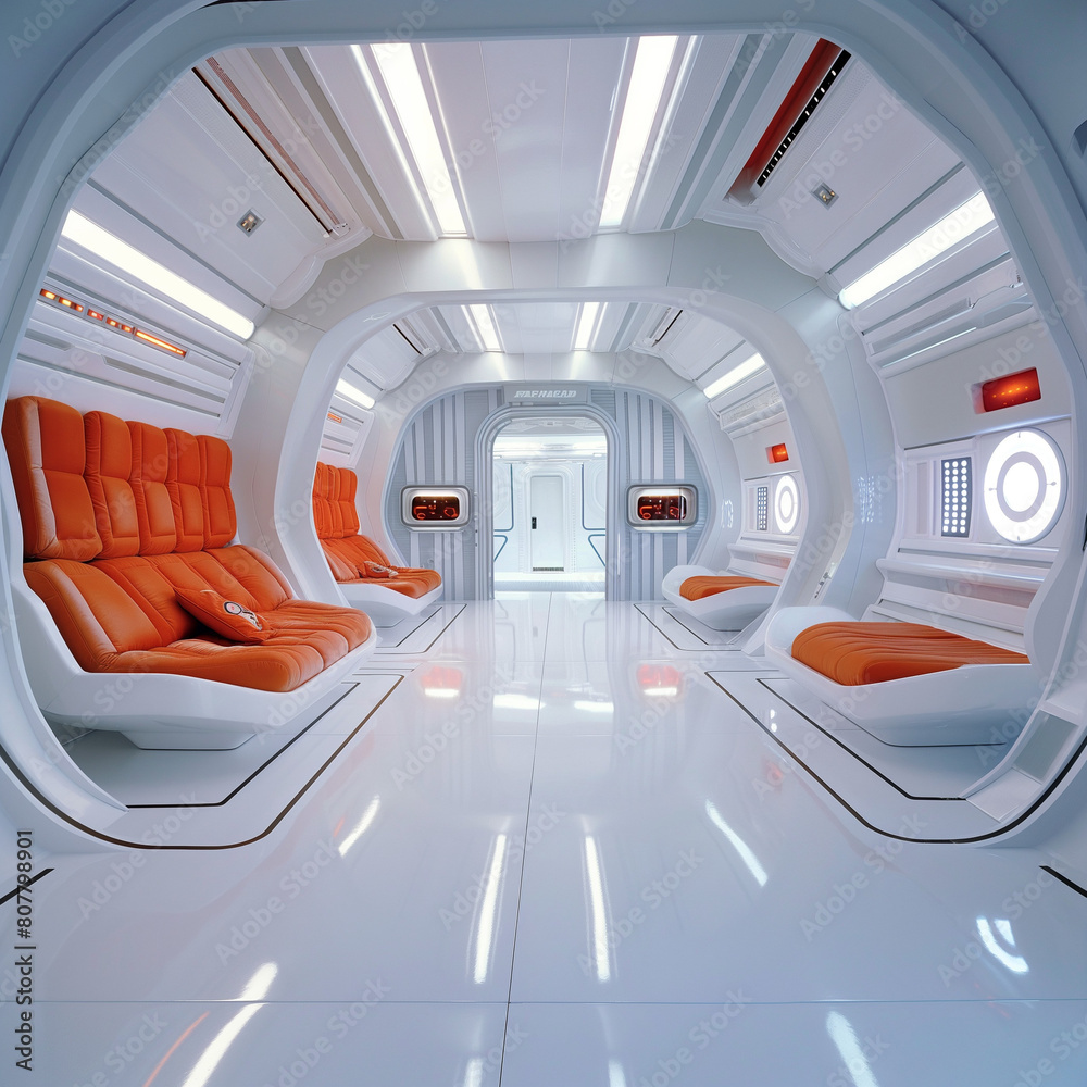 Obraz premium interior of a modern airport