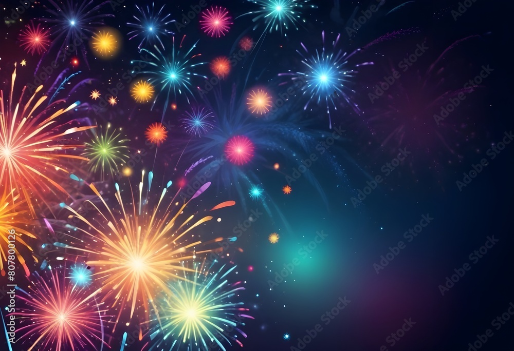 Fireworks backgrounds: Abstract firework illustration for fireworks night Fireworks backgrounds: Abstract firework illustration for fireworks night