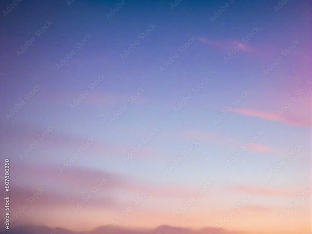 Obraz premium sunset in the sky