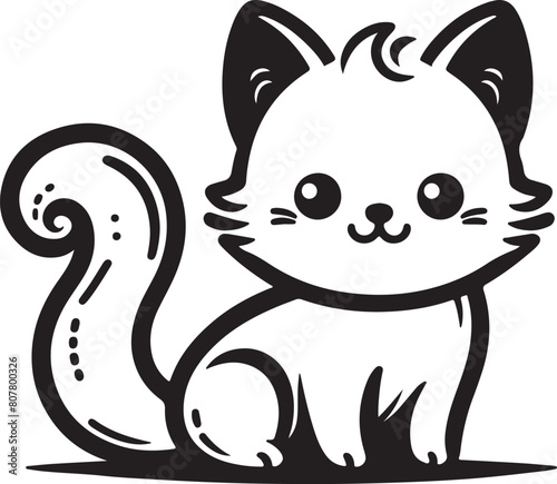 cute cat vector 2