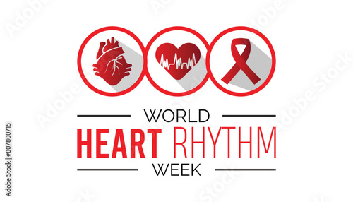 Фотография World Heart Rhythm Week observed every year in June
