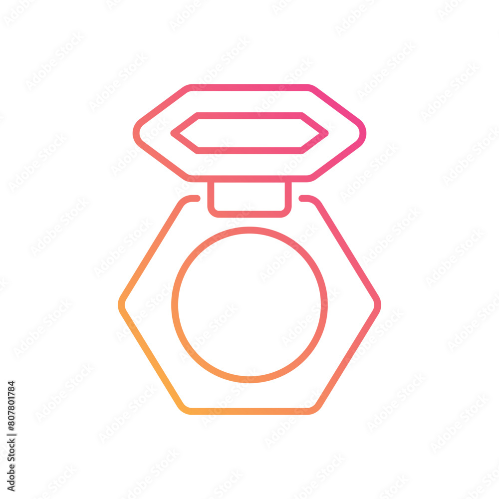 Blush vector icon Blush vector icon