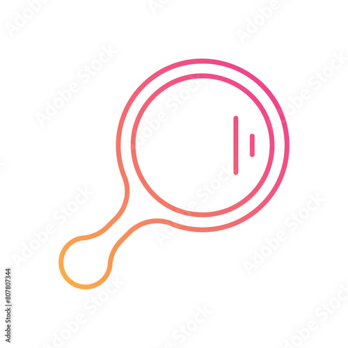 Hand Mirror vector icon