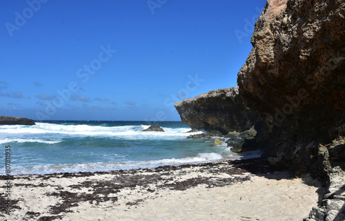 Scenic View of Boca Prins in Beautiful Aruba