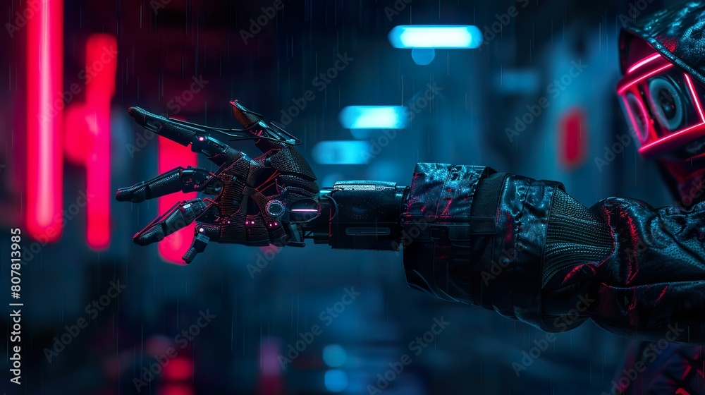 Fototapeta premium Bionic Arm