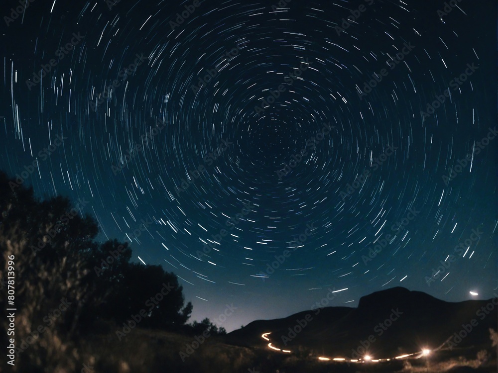 Fototapeta premium starry night sky