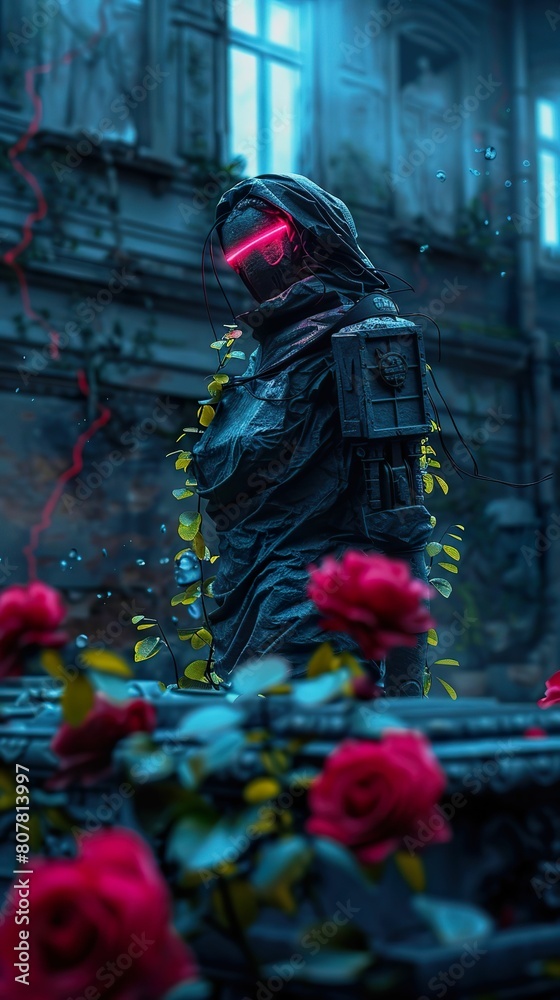 Naklejka premium Blooming roses