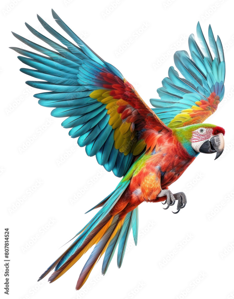 Obraz premium PNG Parrot animal bird wildlife.