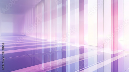 Modern purple and pink gradient background with reflection