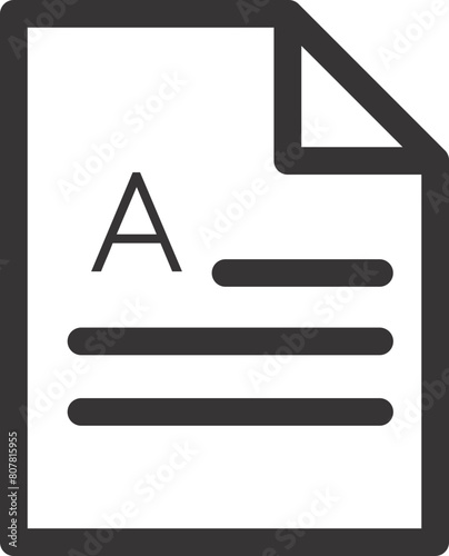 text file sign