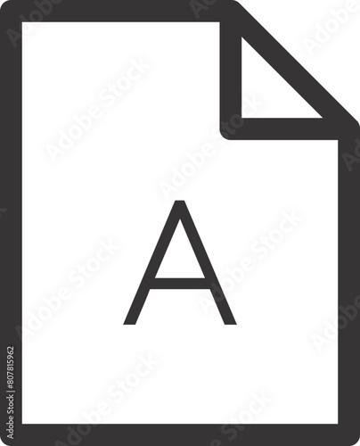 text file sign