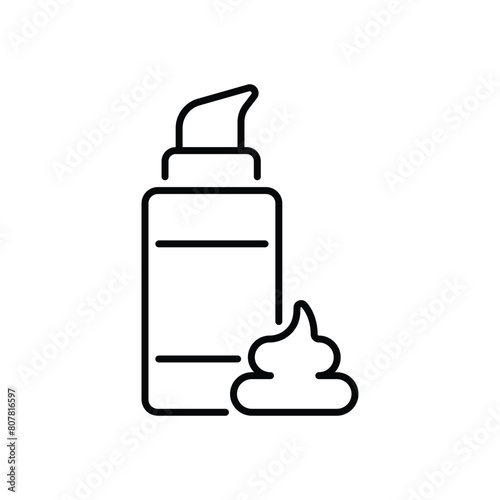 Shaving Foam vector icon