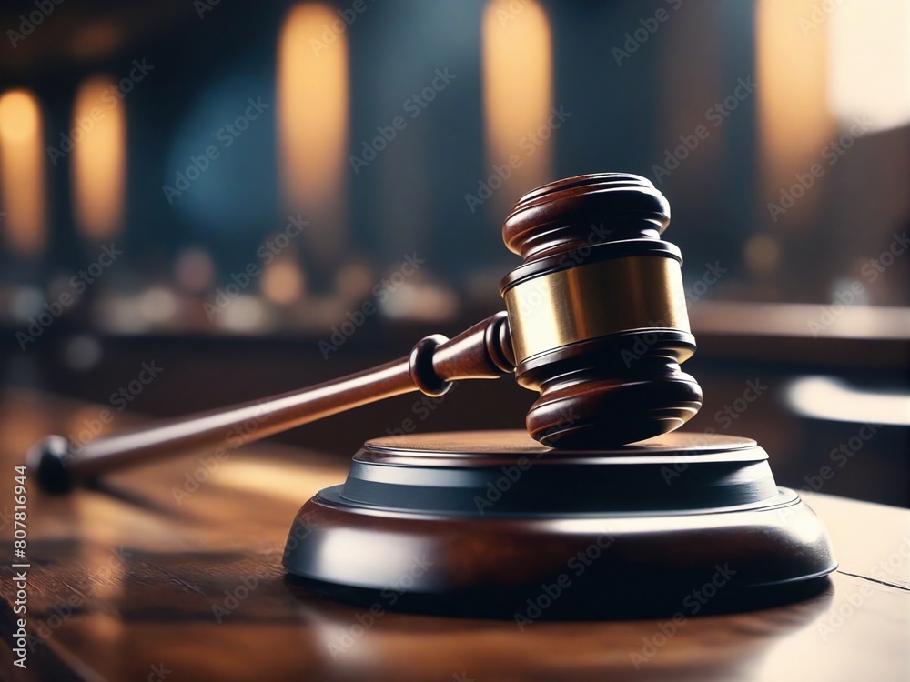 gavel and books gavel and books