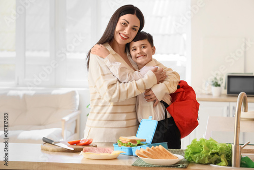 Happy mother with her littl...