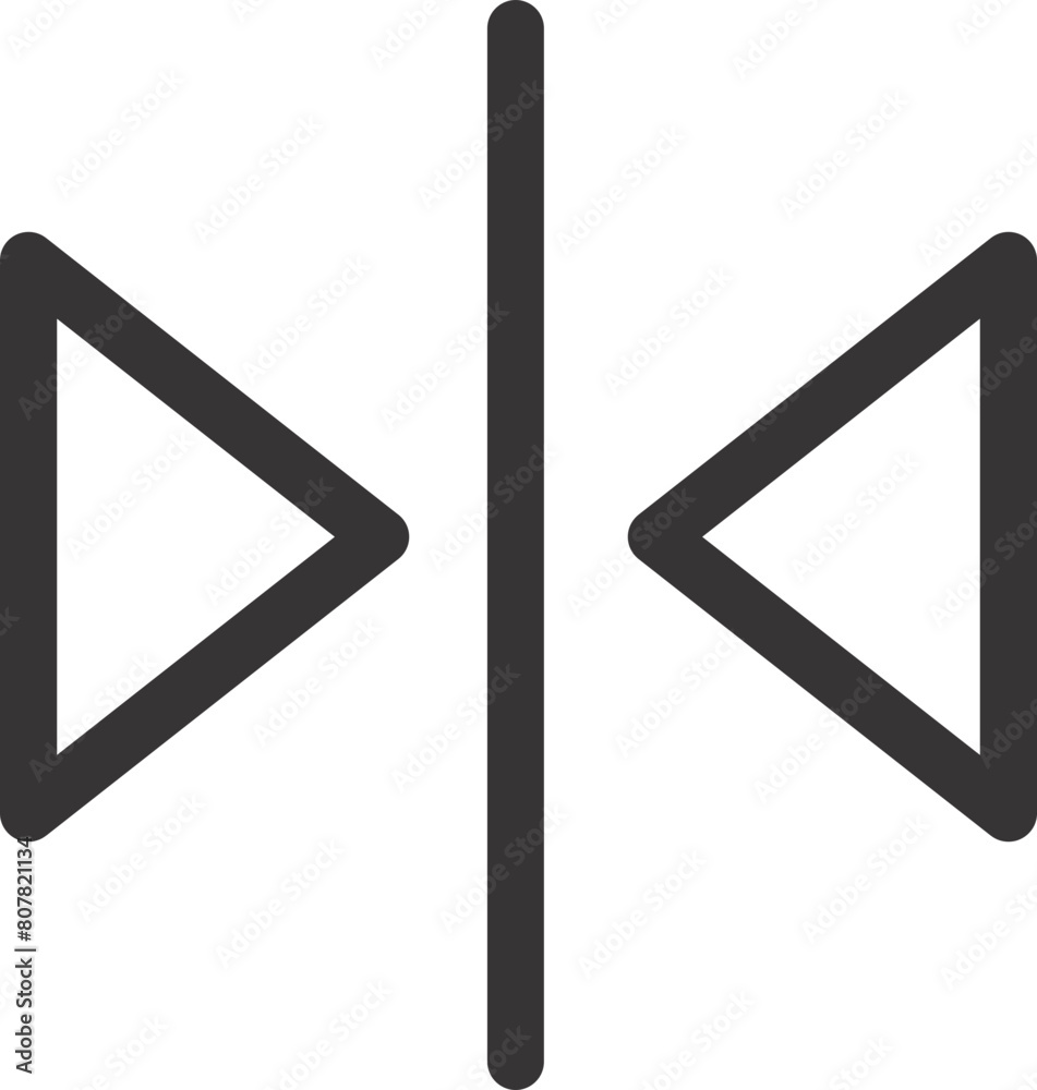 video audio reverse stop skip button outline video audio reverse stop skip button outline