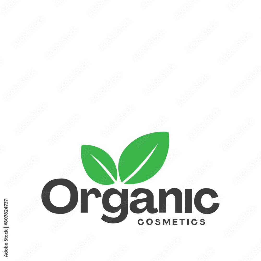 Natural Radiance: Organic Cosmetics Logo Design Natural Radiance: Organic Cosmetics Logo Design