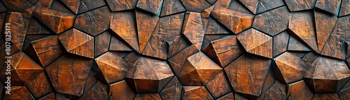 A wooden wall decorated with an intricate geometric pattern, showcasing the craftsmanship of the design 8K , high-resolution, ultra HD,up32K HD photo