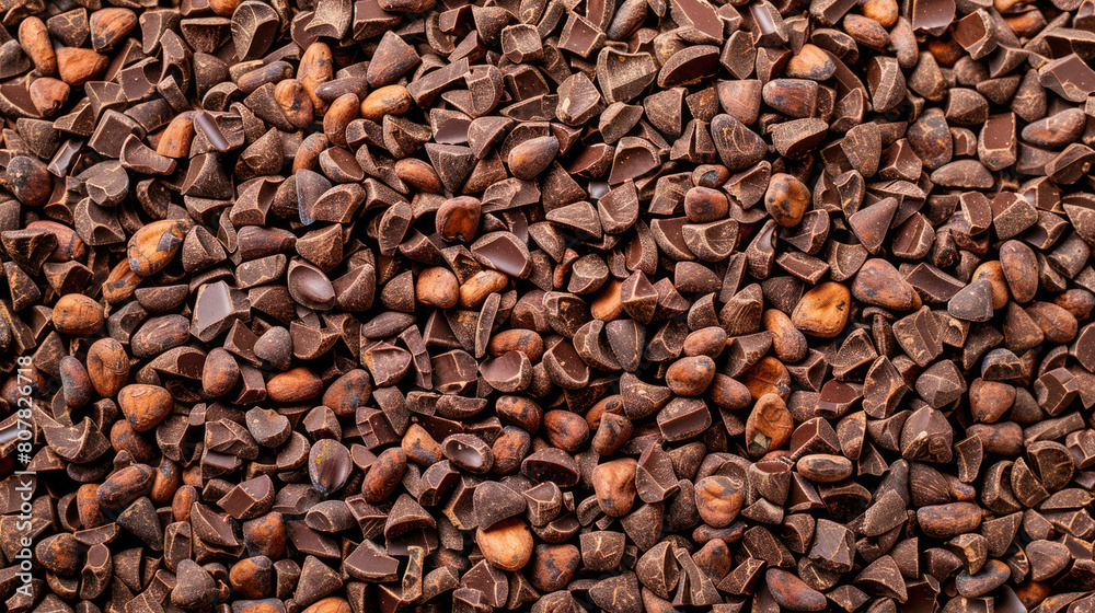 Cocoa beans background. Fragrant cocoa beans for chocolate Cocoa beans background. Fragrant cocoa beans for chocolate