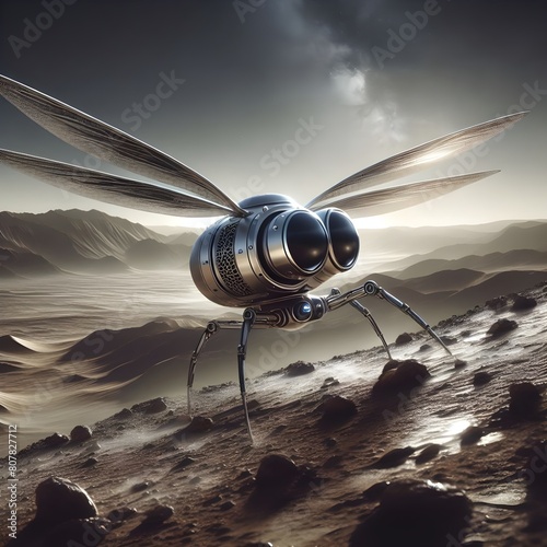 화성을 탐사하는 로봇의 다양한 모습 photo