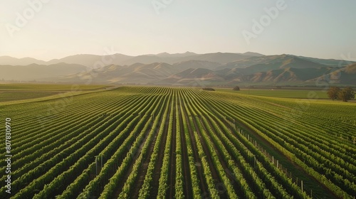 Scenic agricultural landscapes. crop fields, vineyards, orchards, and rural beauty © Yevhen