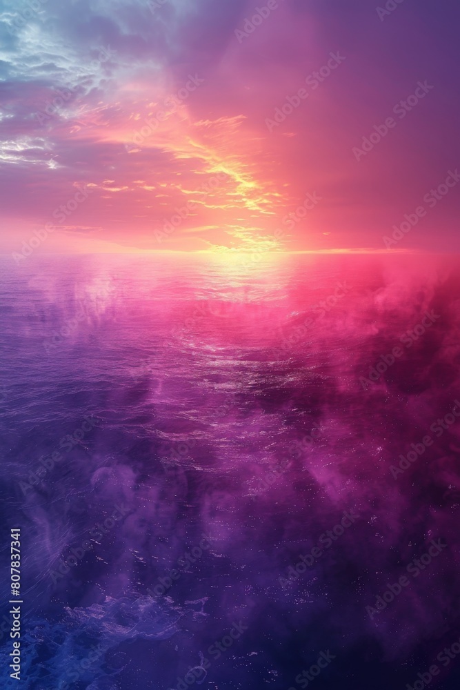 Fototapeta premium dramatic sunset sky with clouds. beautiful colorful clouds.