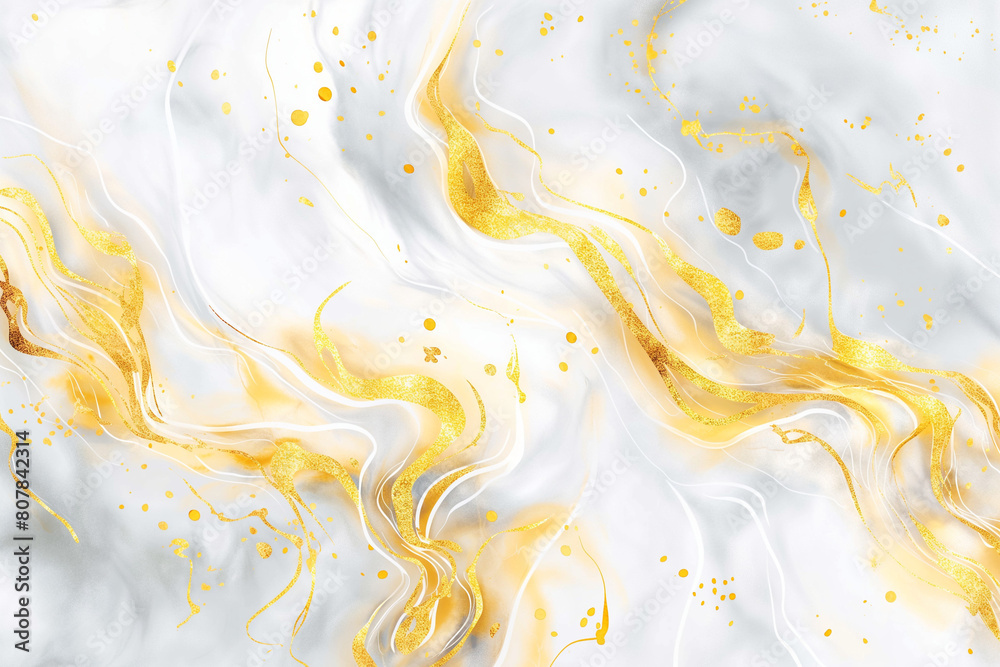 yellow and white background, Introduce gold watercolor accents to the background to add a touch of luxury and elegance yellow and white background, Introduce gold watercolor accents to the background to add a touch of luxury and elegance