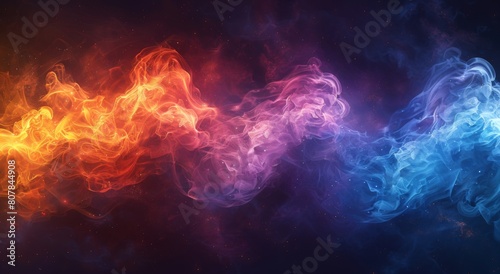 colorful abstract background. 3 d rendering, 3 d illustration.