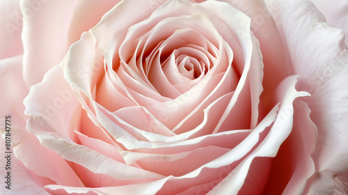 Close-up Image of a Vibrant Pink Rose Flower in Full Bloom. Generative AI.