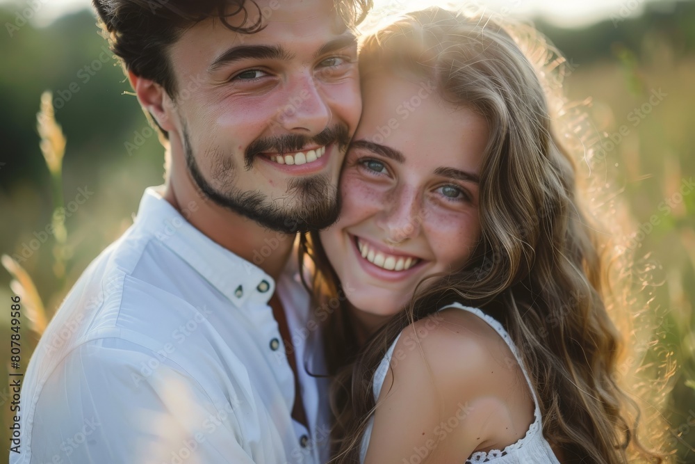 Middle-aged couple wearing eyeglasses. Beautiful simple AI generated image in 4K, unique. Middle-aged couple wearing eyeglasses. Beautiful simple AI generated image in 4K, unique.