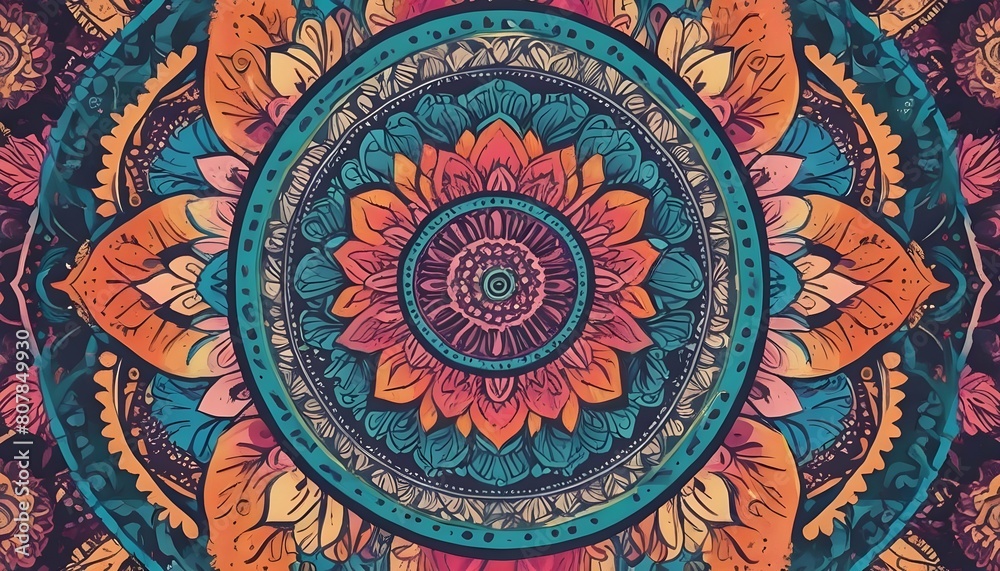 Create a background with intricate floral mandalas upscaled 15 1