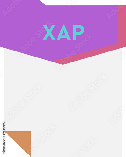 XAP File format minimal icon photo