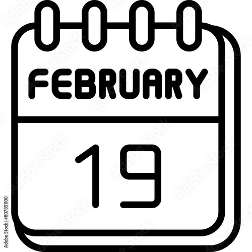 19 February Icon