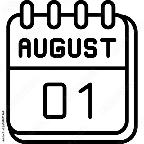 1 August Icon