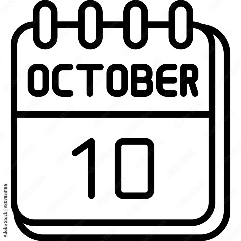 10 October Icon 10 October Icon