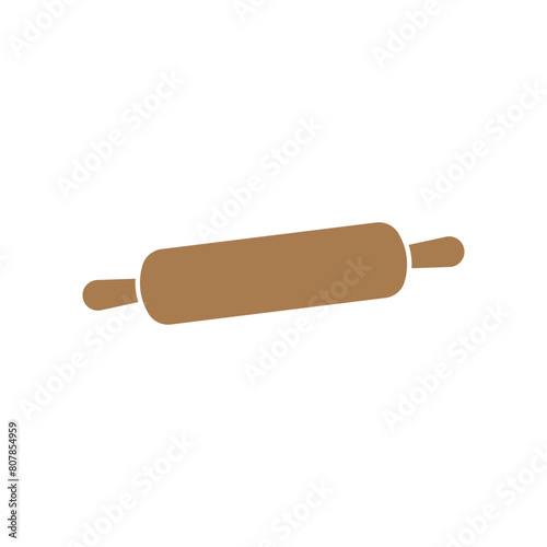 rolling pin logo icon