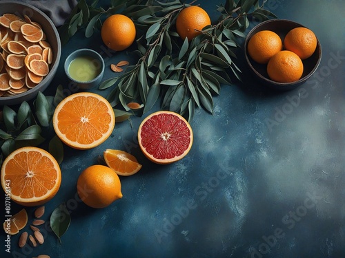 oranges and tangerines photo