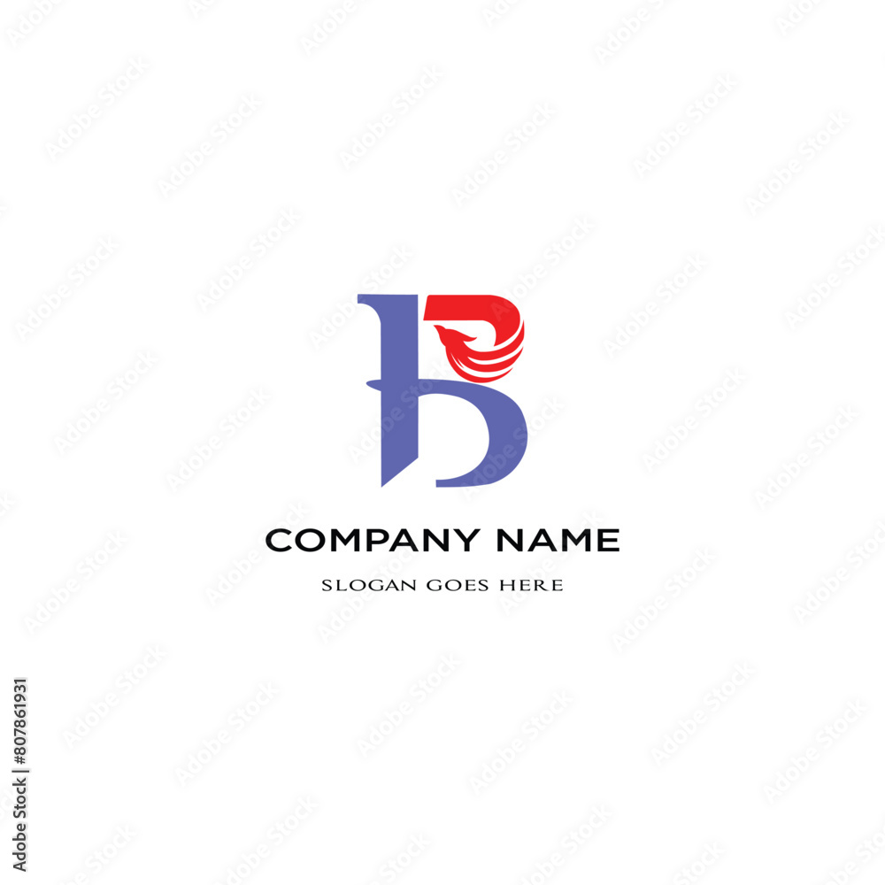 Minimal Creative Monogram Letter B Logo Design Minimal Creative Monogram Letter B Logo Design
