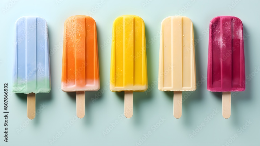 set of popsicle