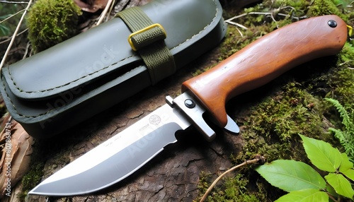 A survivalists bushcraft knife essential for wil upscaled 2 photo
