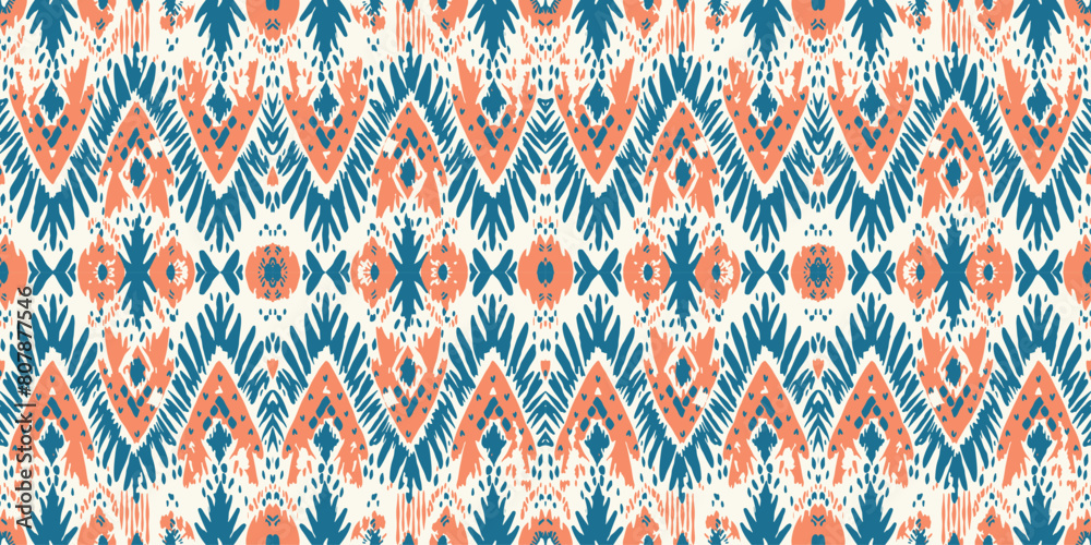 Seamless batik pattern,Seamless tribal batik pattern,and Seamless colorful pattern resemble ethnic boho, Aztec,and ikat styles.designed for use in wallpaper,fabric,curtain,carpet,Batik Embroidery Seamless batik pattern,Seamless tribal batik pattern,and Seamless colorful pattern resemble ethnic boho, Aztec,and ikat styles.designed for use in wallpaper,fabric,curtain,carpet,Batik Embroidery