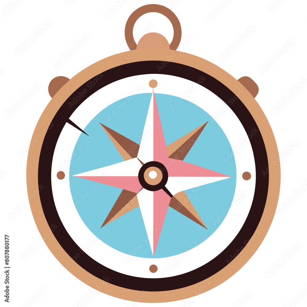 Guiding the Way: A Striking Compass Guiding the Way: A Striking Compass
