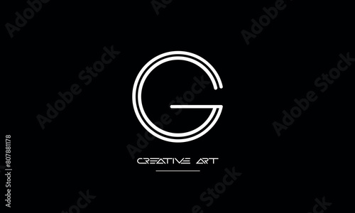 GG, G abstract letters logo monogram
