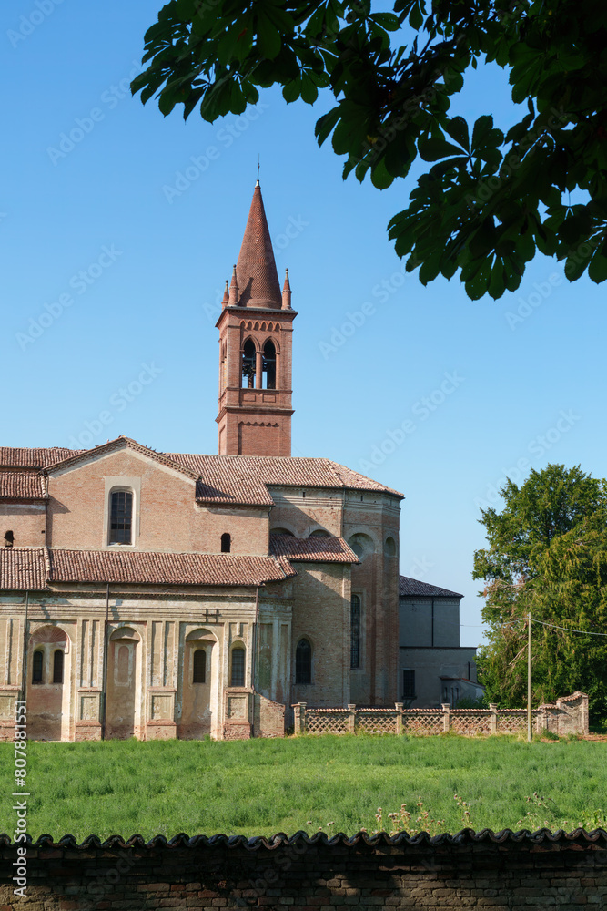 Church and convent of Annunziata at Cortemaggiore, Italy