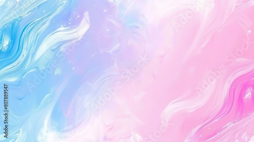 Blue and pink liquid swirls creating a dynamic and vibrant background