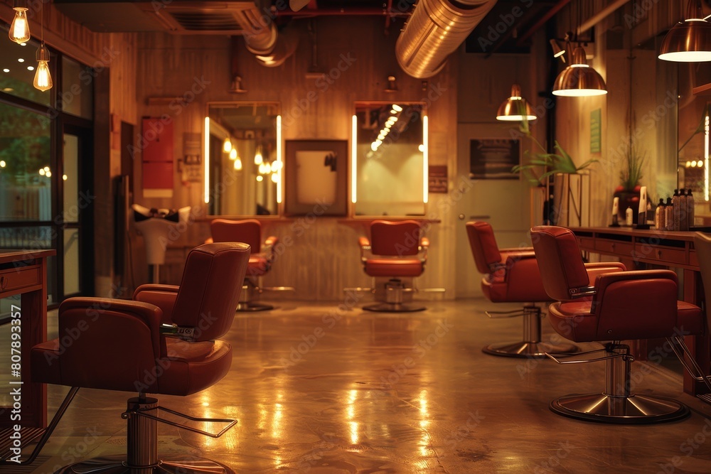 barber shop interior design