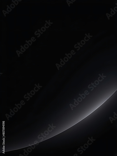 Abstract black gradient background modern luxury studio dark background texture wallpaper Empty black color studio room background  gradient  texture  abstract  blue background texture. ai 