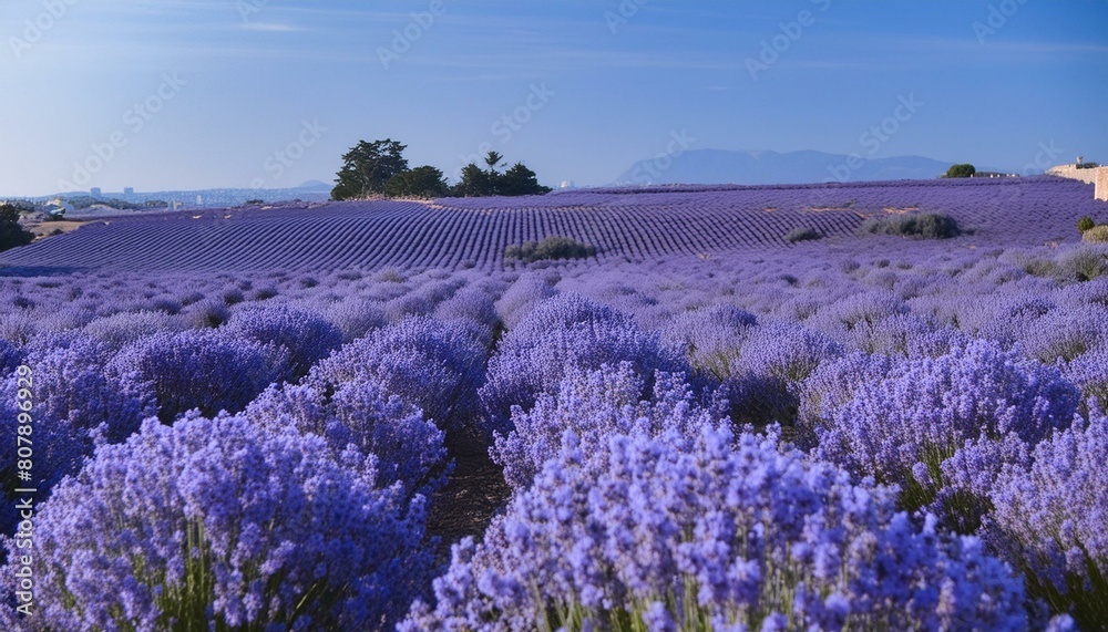 Obraz premium background with lavender