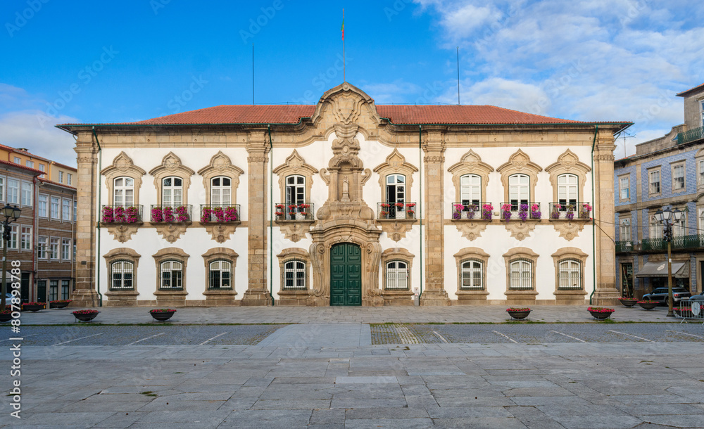 Braga City Hall in Braga, Portugal