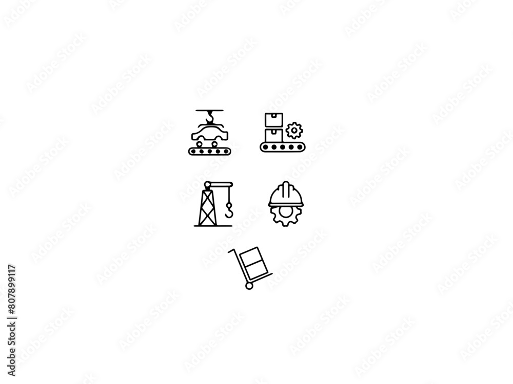 Coal extraction pixel perfect linear icons set for dark, light mode. Heavy industry machine equipment. Miner protection. Coal extraction pixel perfect linear icons set for dark, light mode. Heavy industry machine equipment. Miner protection.